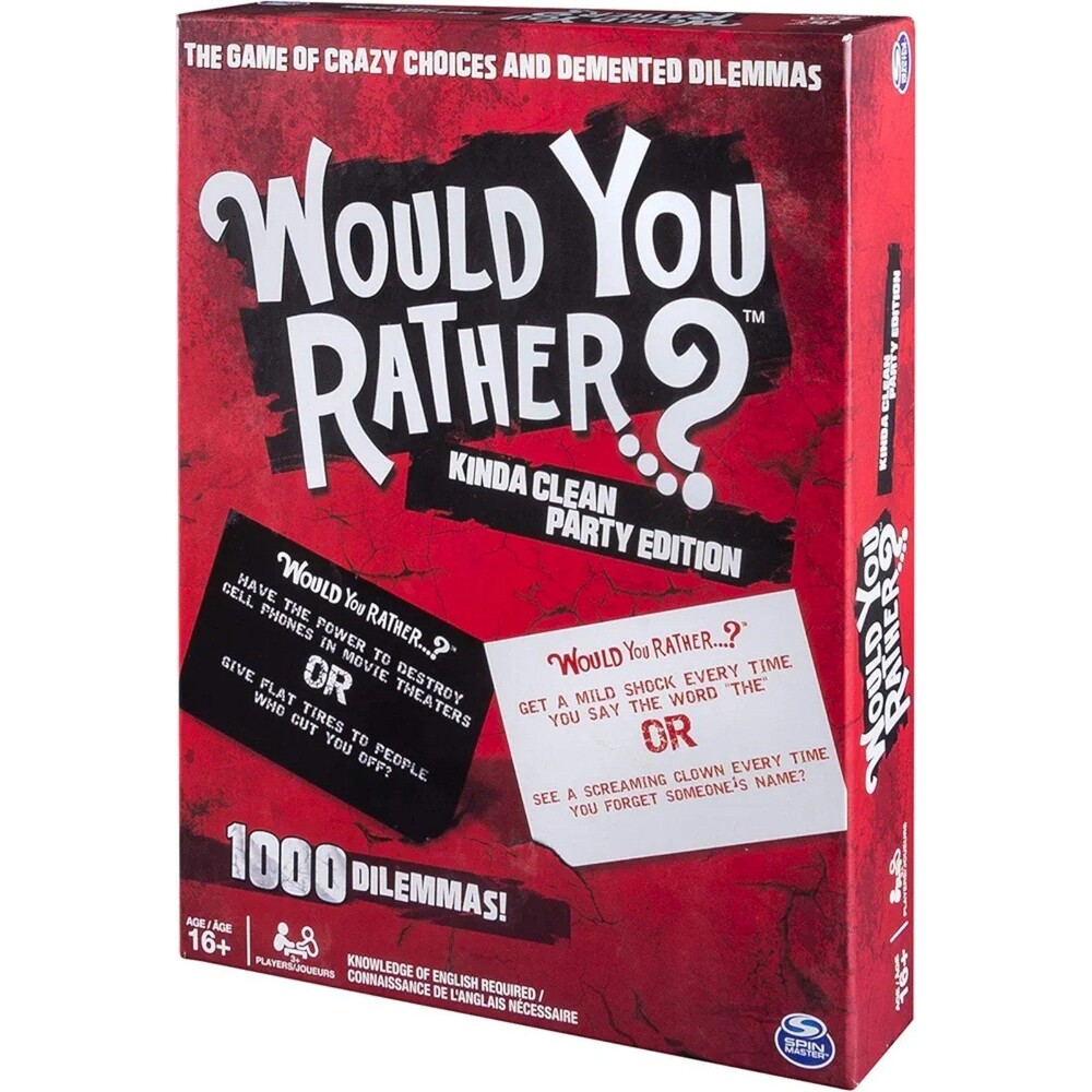 "Would You Rather?" Game NEW